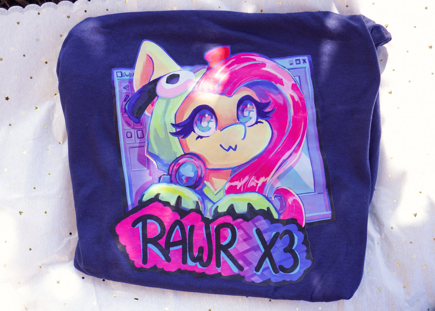 Fluttershy RAWR X3 T-Shirt
