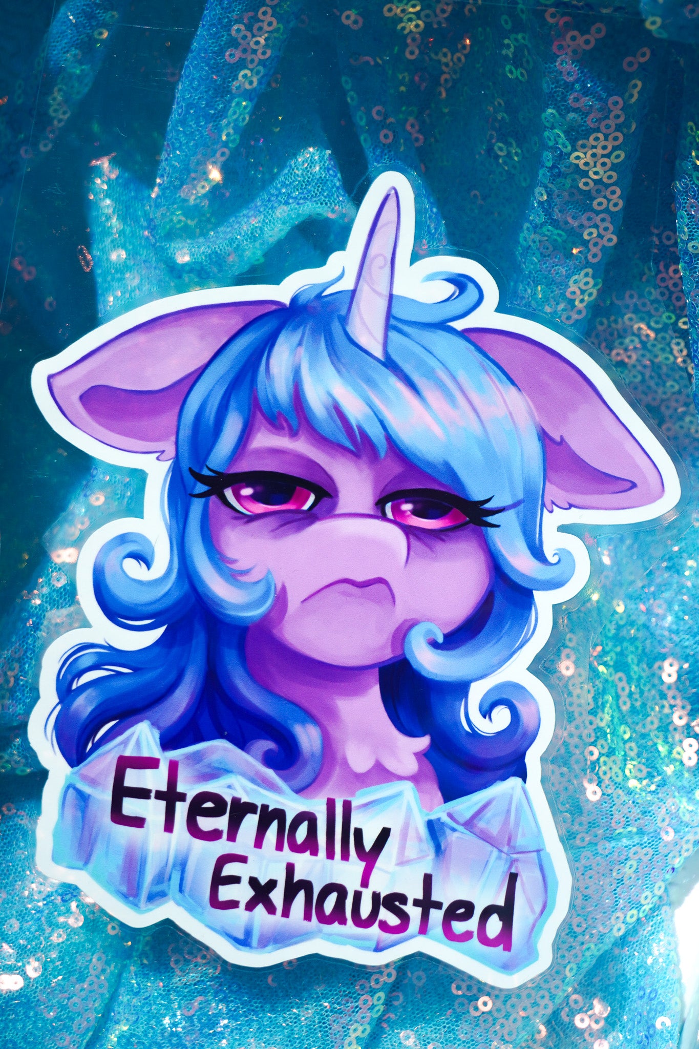 Izzy "Eternally Exhausted" Badge