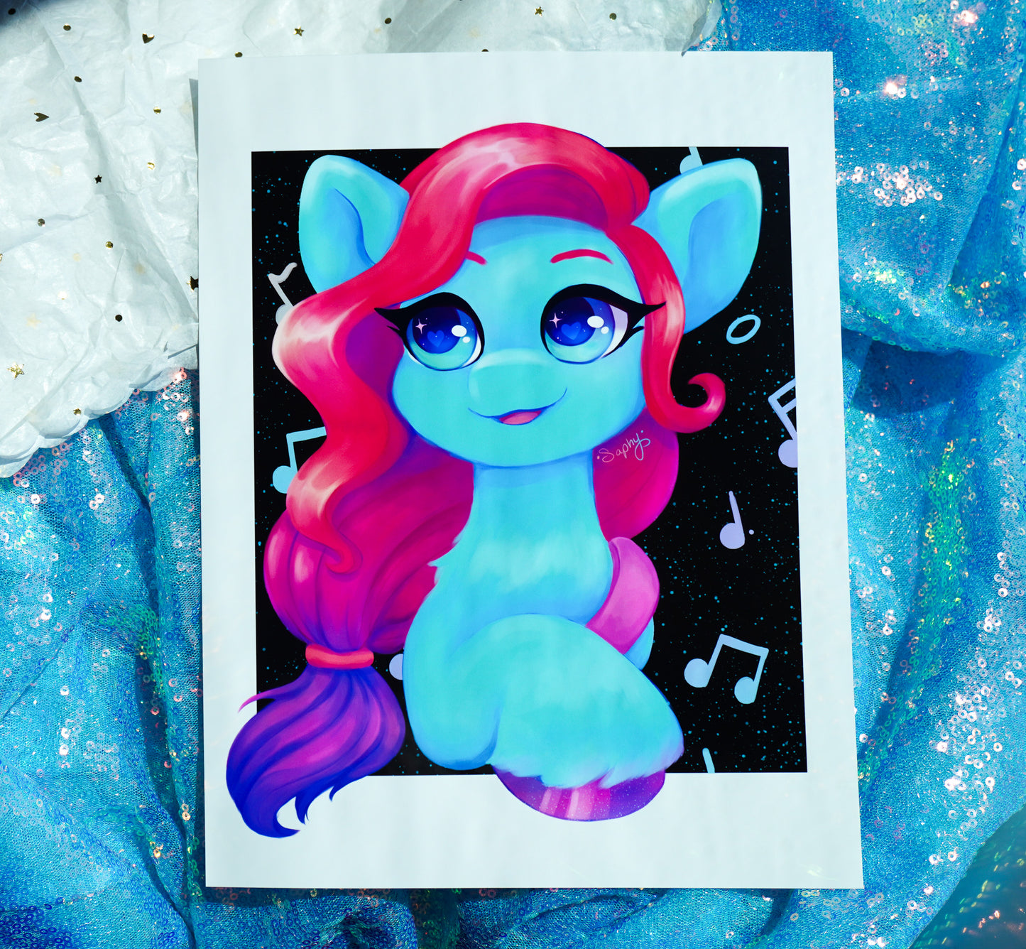 Jazz Hooves print