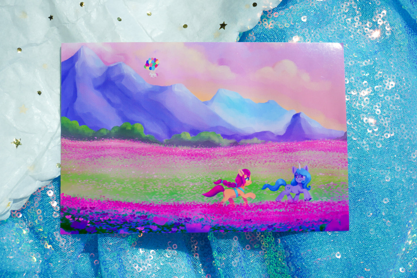 Sunny and Izzy Journey print