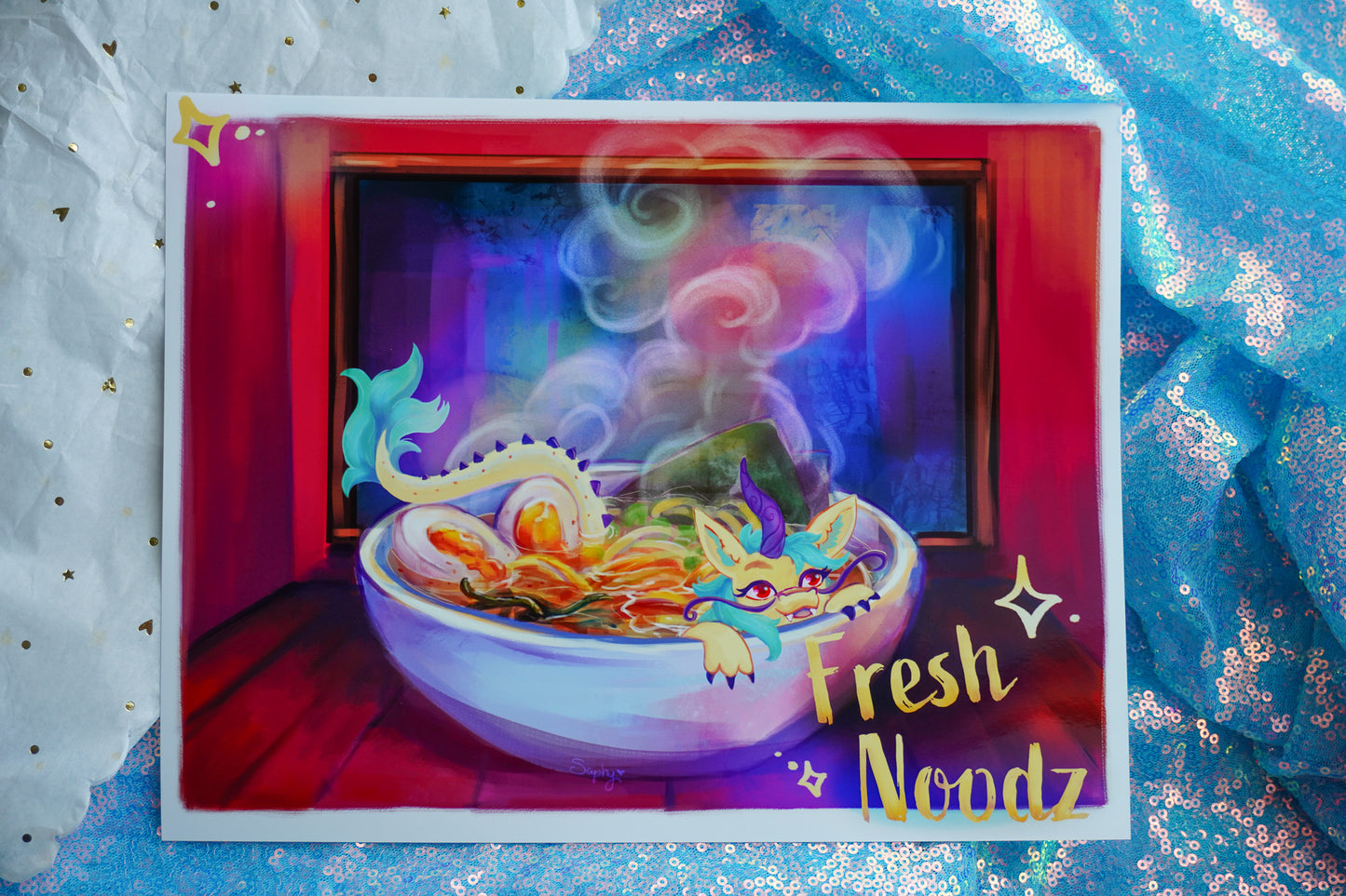 Fresh Noods print