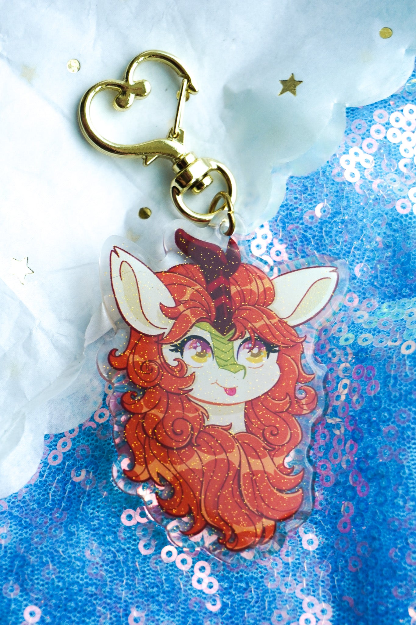 Autumn Blaze Keychain