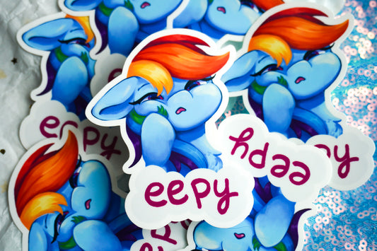 Rainbow Eepy sticker