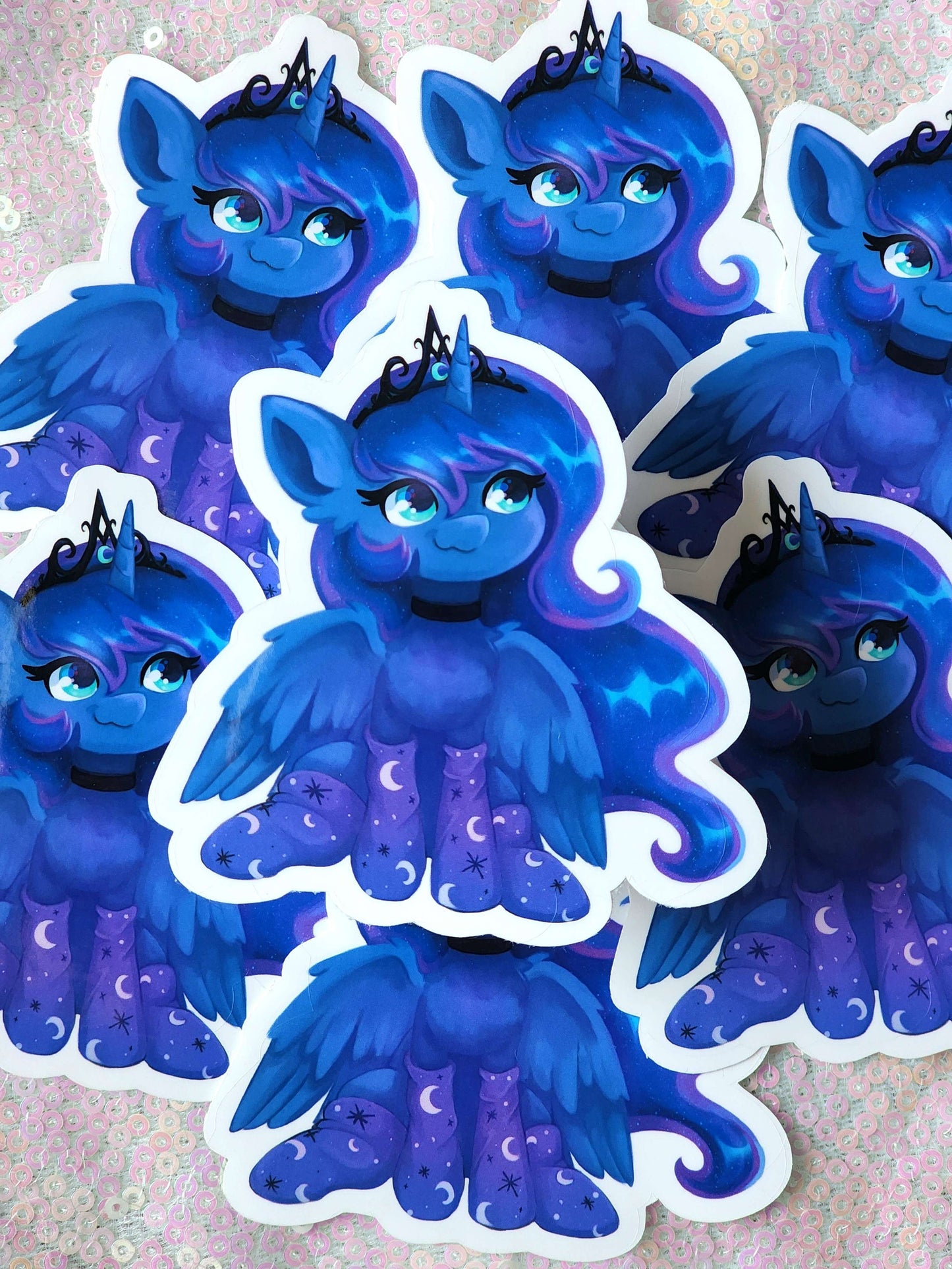 Luna Socks sticker