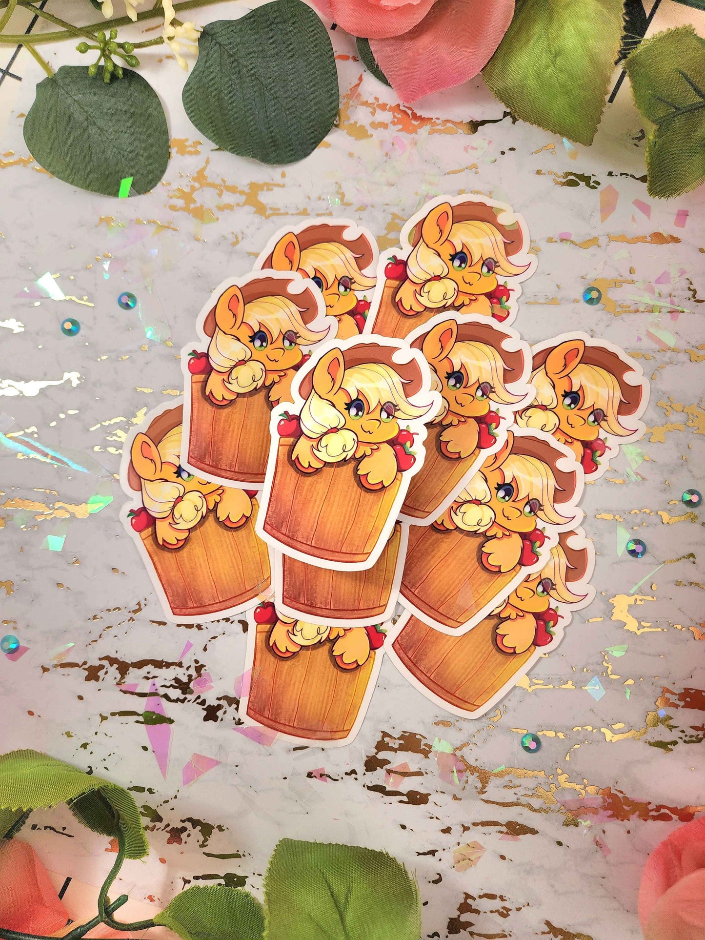 Applejack Bucket sticker