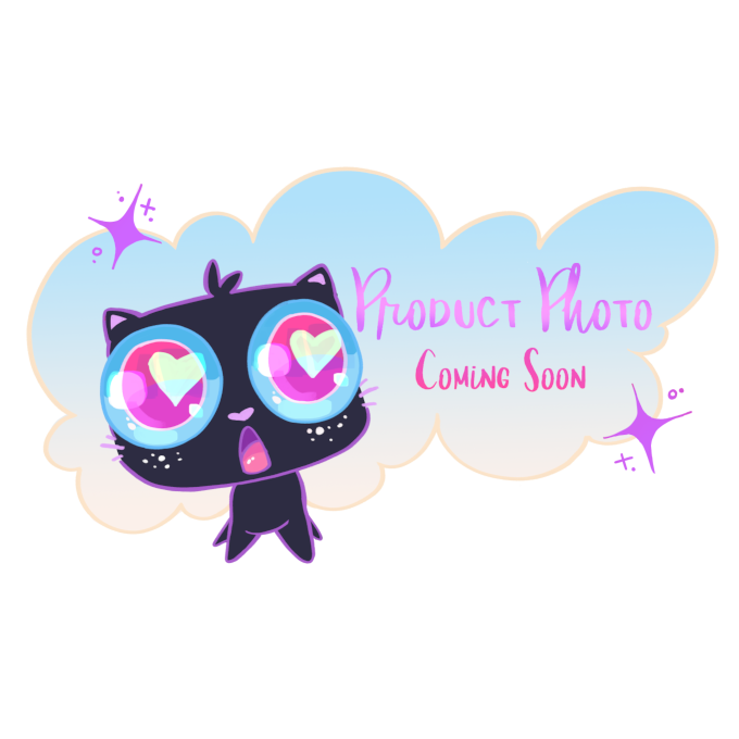 Placeholder image with cartoon character and 'Product Photo Coming Soon' text on a light blue cloud background.