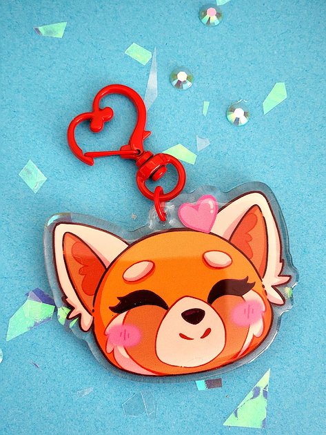 Aggresuko Double-sided Keychain