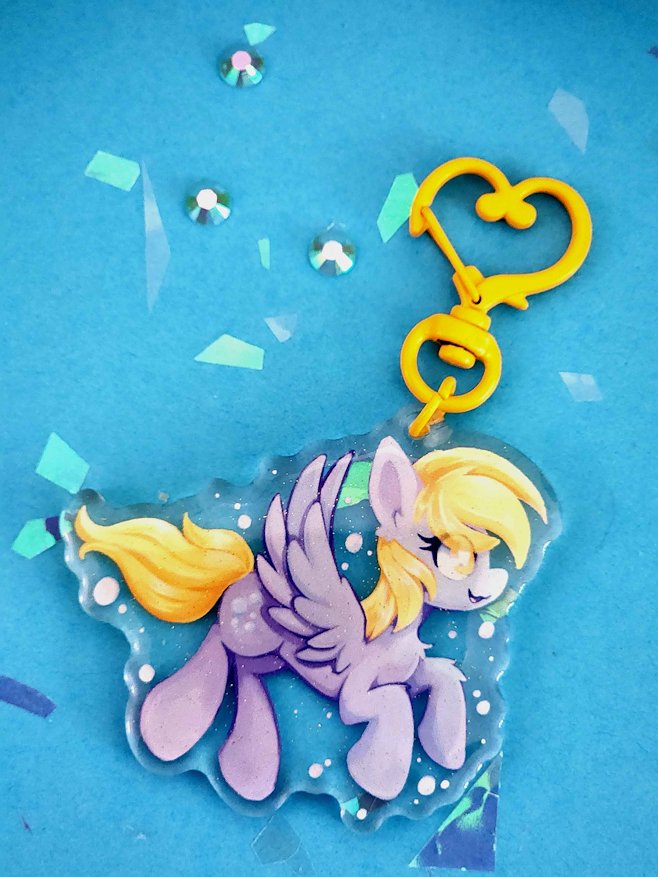 Derpy Keychain