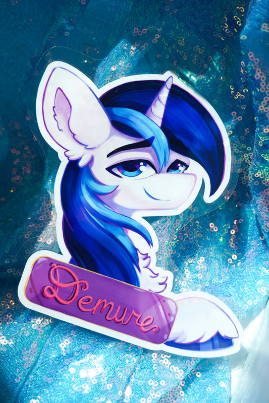 Shining Armor "Demure" Badge