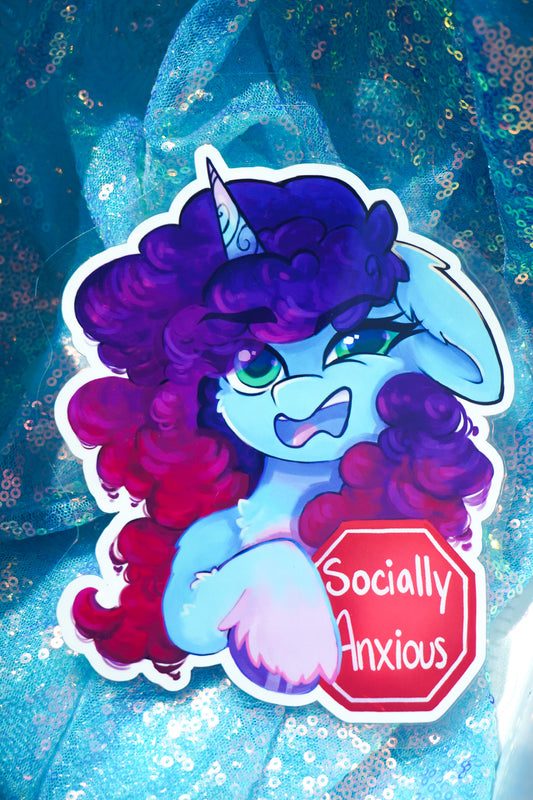 Misty "Socially Anxious" Badge