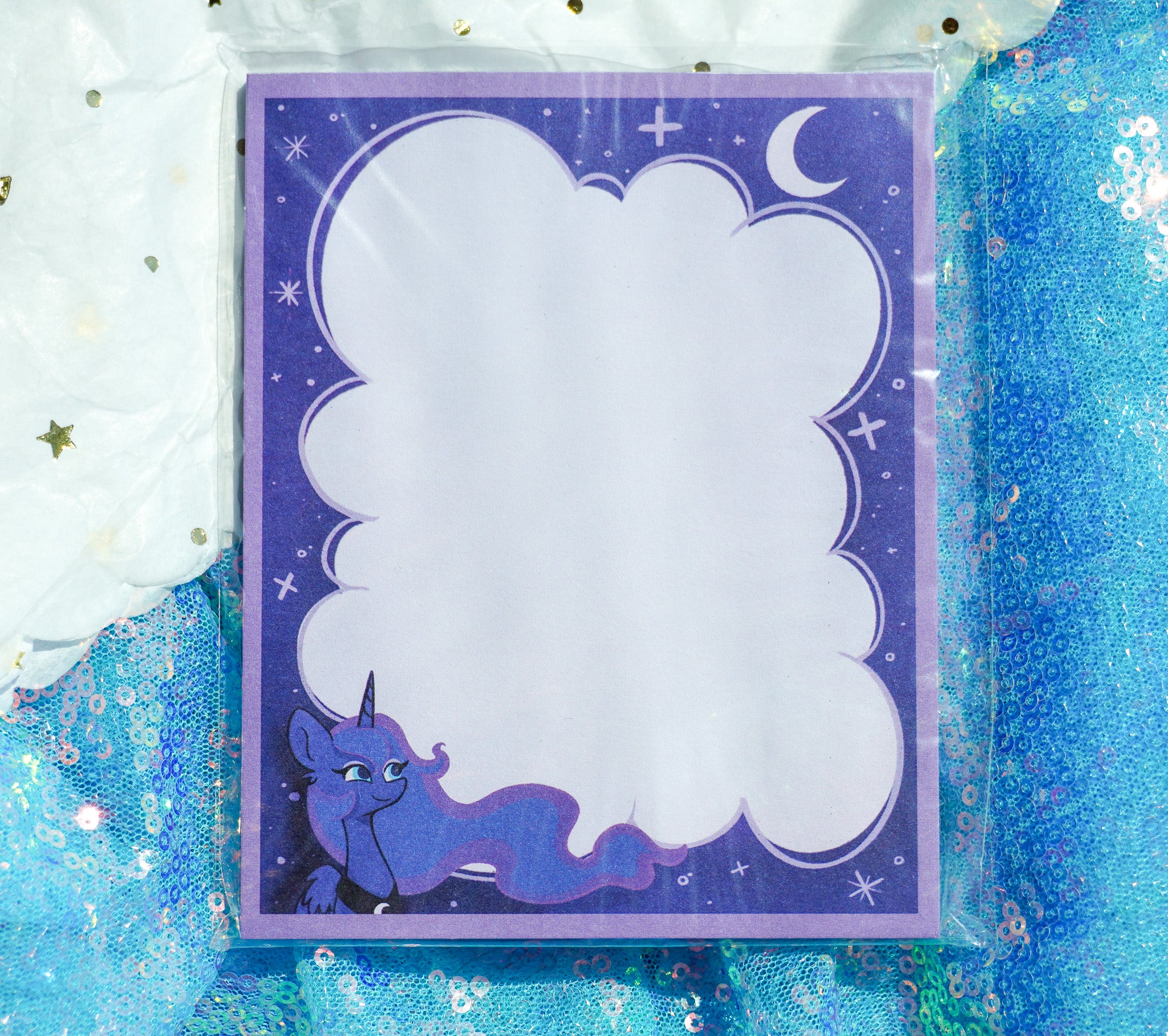 Luna Notepad (50 sheets) – Saphy Moon's Shop!