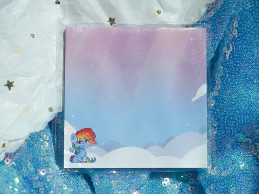 Rainbow Dash Sticky Notes