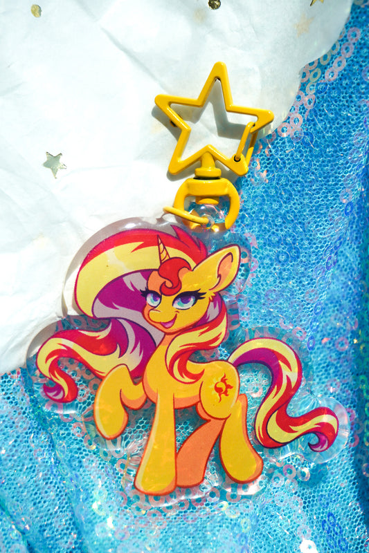 Sunset Shimmer Keychain