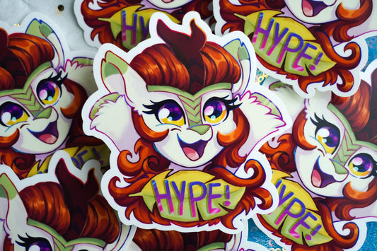Autumn HYPE sticker