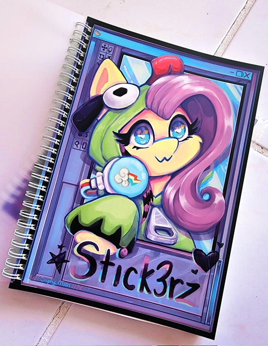 Flutter RAWR X3 Stick3rz Book!!