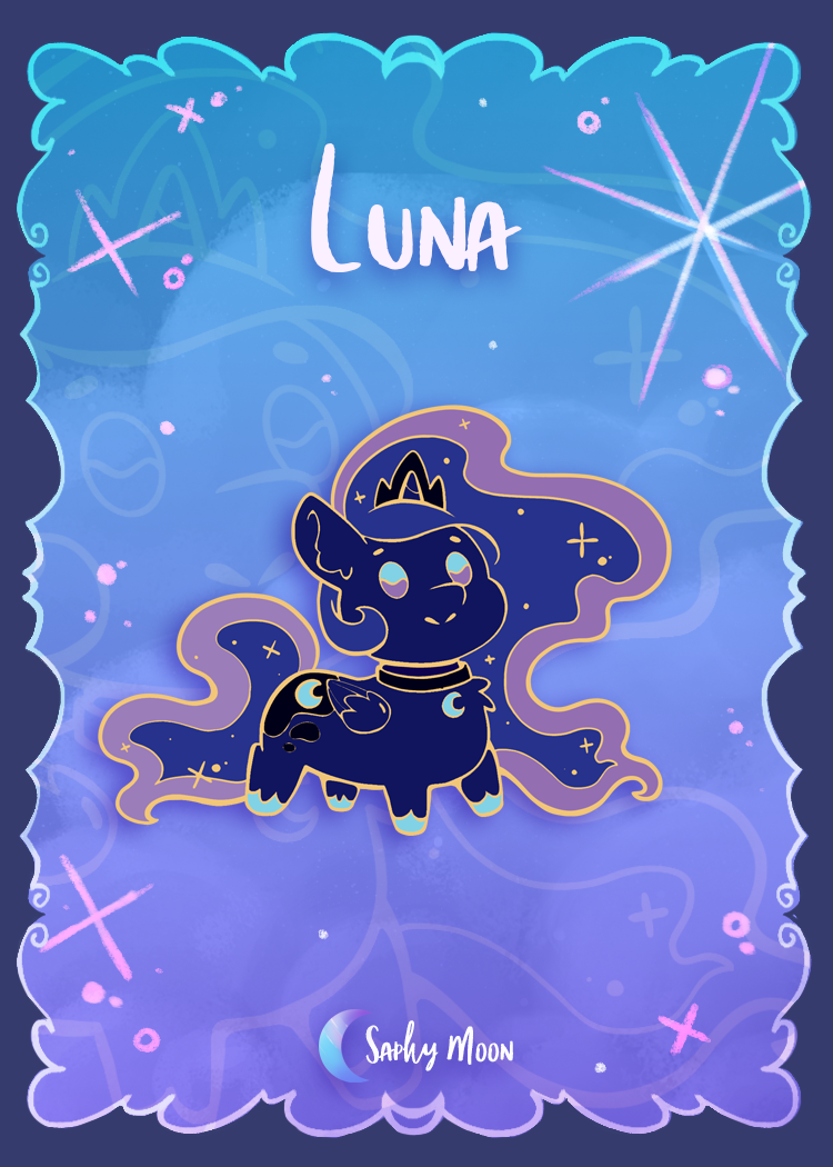 Pre-Order Luna Bean Enamel Pin