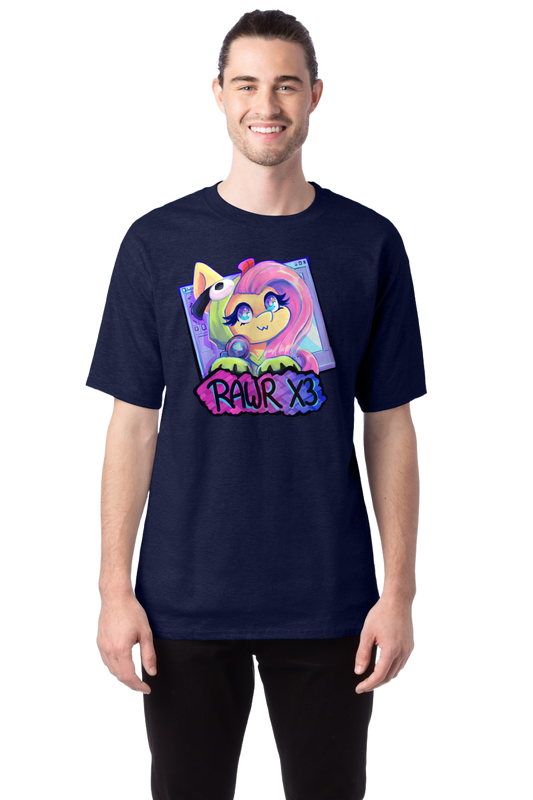 Fluttershy RAWR X3 T-Shirt