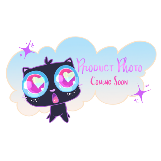 Placeholder image with cartoon character and 'Product Photo Coming Soon' text on a light blue cloud background.